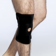 Бандаж на коленный сустав с силиконовым кольцом (арт.413-Н)