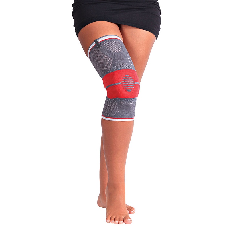 Бандаж на коленный сустав с силиконовой вставкой (арт. 413-2)